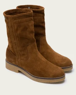 Botas Plana Cuero Vanessa