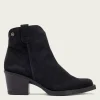 Botines Cowboy Carbon Con Cremallera Jara