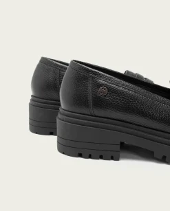 Mocasines Planos Negros Sahira